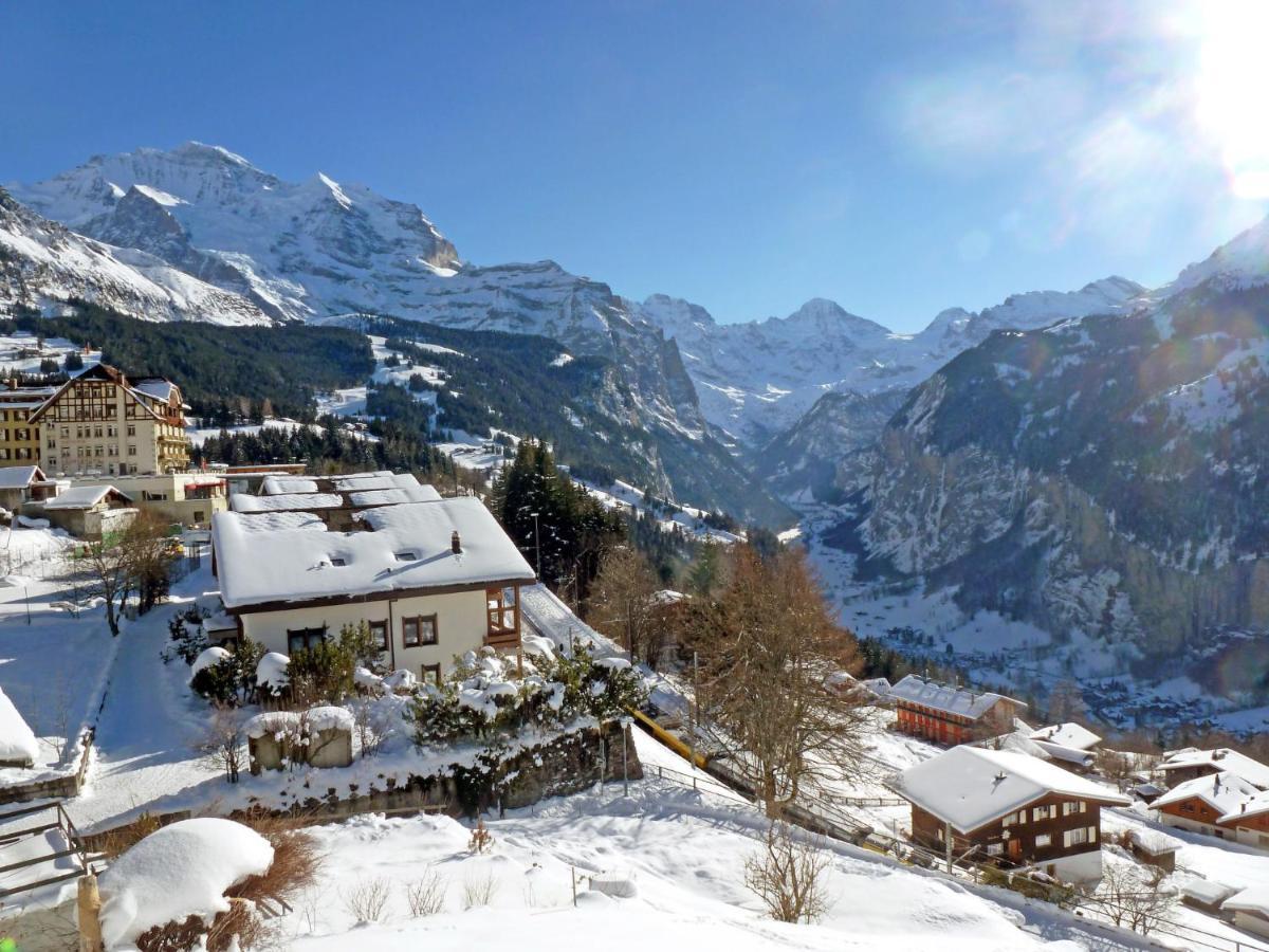 Apartment Central By Interhome Wengen Kültér fotó